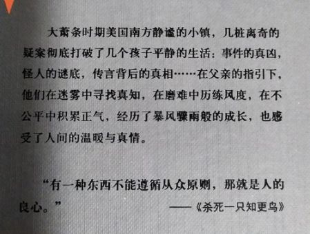 杀死一只知更鸟书摘,每日书摘语录?